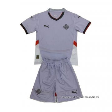 2ª Camiseta Islandia Nino 2024