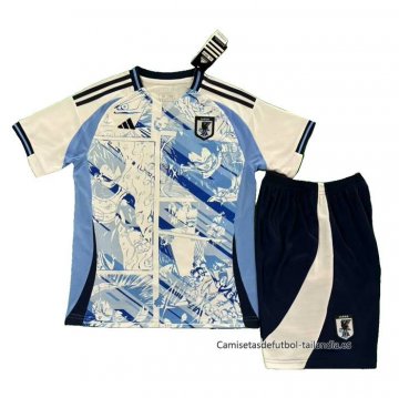 Camiseta Japon Dragon Ball Nino 2024-2025 Azul Camiseta Japon Dragon Ball Nino 2024-2025 Azul