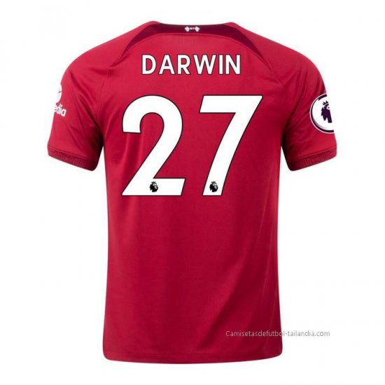 1ª Camiseta Liverpool Jugador Darwin 2022-2023 - Haga un click en la imagen para cerrar