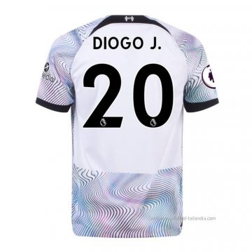 2ª Camiseta Liverpool Jugador Diogo J. 2022-2023 2ª Camiseta Liverpool Jugador Diogo J. 2022-2023