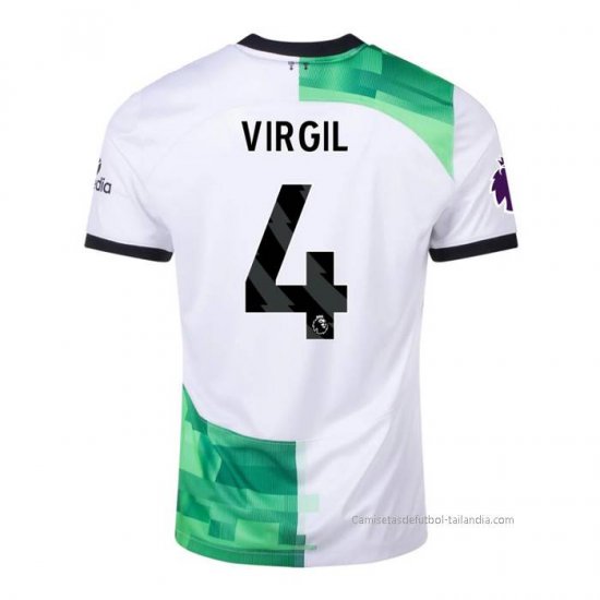 2ª Camiseta Liverpool Jugador Virgil 2023-2024 - Haga un click en la imagen para cerrar