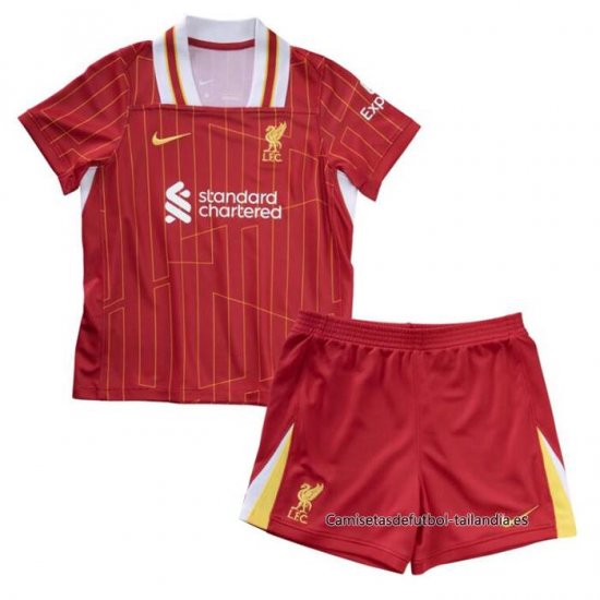 1ª Camiseta Liverpool Nino 2024-2025 - Haga un click en la imagen para cerrar