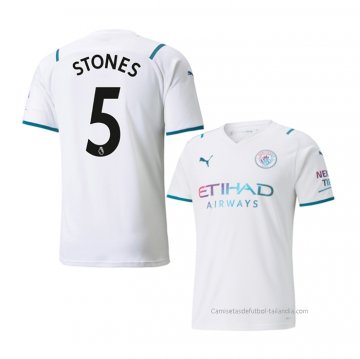 2ª Camiseta Manchester City Jugador Stones 2021-2022 2ª Camiseta Manchester City Jugador Stones 2021-2022
