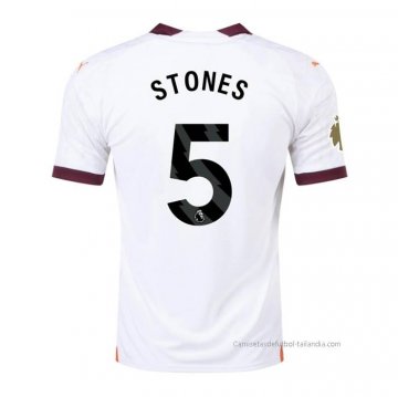 2ª Camiseta Manchester City Jugador Stones 2023-2024 2ª Camiseta Manchester City Jugador Stones 2023-2024