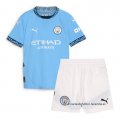 1ª Camiseta Manchester City Nino 2024-2025