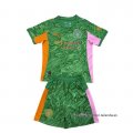 Camiseta Manchester City Portero Nino 2025-2026 Verde