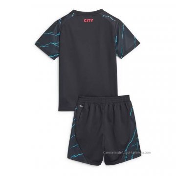 3ª Camiseta Manchester City Nino 2023-2024