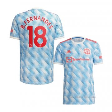 2ª Camiseta Manchester United Jugador B.Fernandes 2021-2022 2ª Camiseta Manchester United Jugador B.Fernandes 2021-2022