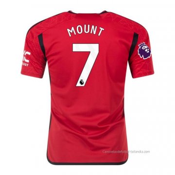 1ª Camiseta Manchester United Jugador Mount 2023-2024 1ª Camiseta Manchester United Jugador Mount 2023-2024