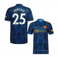 3ª Camiseta Manchester United Jugador Sancho 2021-2022