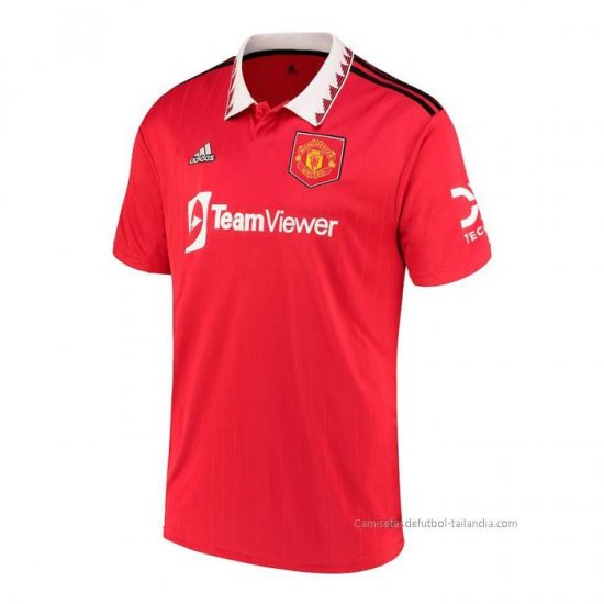 1ª Camiseta Manchester United 2022-2023 - Haga un click en la imagen para cerrar