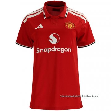 1ª Camiseta Manchester United Mujer 2026-2027 1ª Camiseta Manchester United Mujer 2026-2027