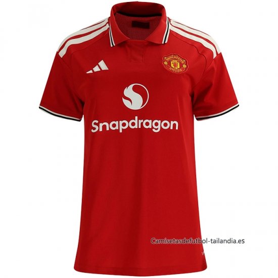 1ª Camiseta Manchester United Mujer 2026-2027 - Haga un click en la imagen para cerrar