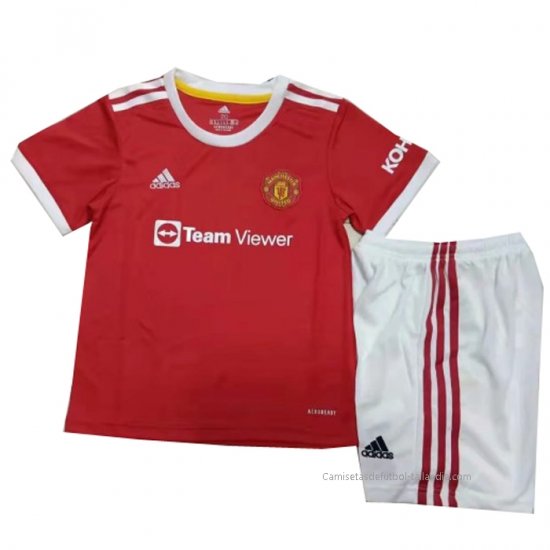 1ª Camiseta Manchester United Nino 2021-2022 - Haga un click en la imagen para cerrar