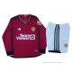 1ª Camiseta Manchester United Nino Manga Larga 2023-2024