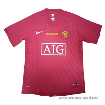 1ª Camiseta Manchester United Retro 2007-2008 1ª Camiseta Manchester United Retro 2007-2008