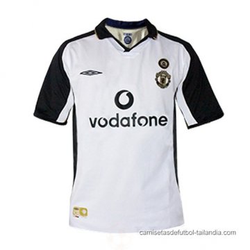 Camiseta Manchester United Retro Ponerse En Doble Cara 2001-2002