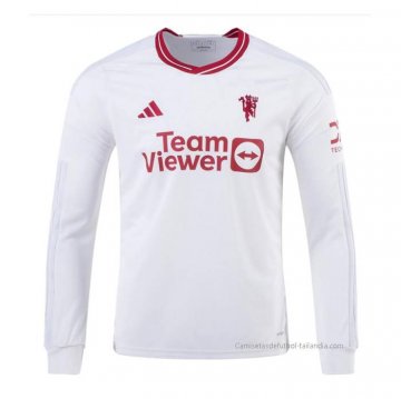 3ª Camiseta Manchester United Manga Larga 2023-2024 3ª Camiseta Manchester United Manga Larga 2023-2024