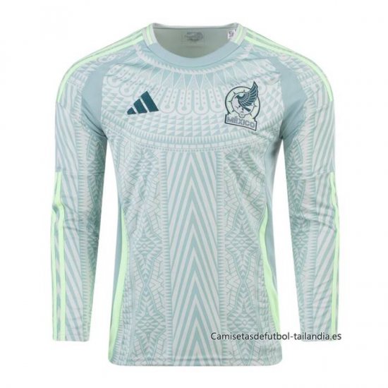 2ª Camiseta Mexico Manga Larga 2024 - Haga un click en la imagen para cerrar