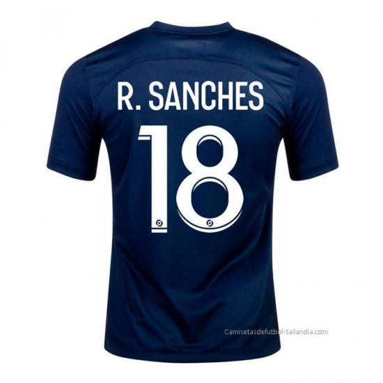 1ª Camiseta Paris Saint-Germain Jugador R.Sanches 2022-2023 - Haga un click en la imagen para cerrar
