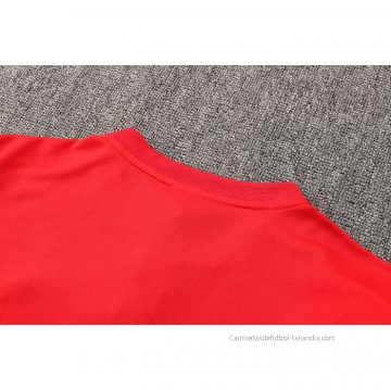Camiseta Polo del AC Milan 2021-2022 Rojo