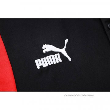 Camiseta Polo del AC Milan 2023-2024 Negro