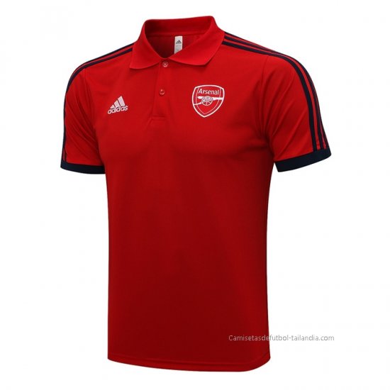 Camiseta Polo del Arsenal 2021-2022 Rojo - Haga un click en la imagen para cerrar