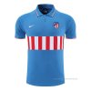 Camiseta Polo del Atletico Madrid 2022-2023 Azul Camiseta Polo del Atletico Madrid 2022-2023 Azul