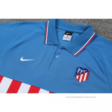 Camiseta Polo del Atletico Madrid 2022-2023 Azul