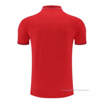 Camiseta Polo del Atletico Madrid 2022-2023 Rojo