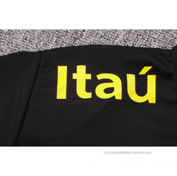 Camiseta Polo del Brasil 2022-2023 Negro