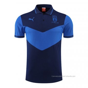 Camiseta Polo del Italia 2022-2023 Azul Camiseta Polo del Italia 2022-2023 Azul