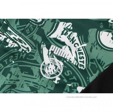 Camiseta Polo del Manchester City 2021-2022 Verde