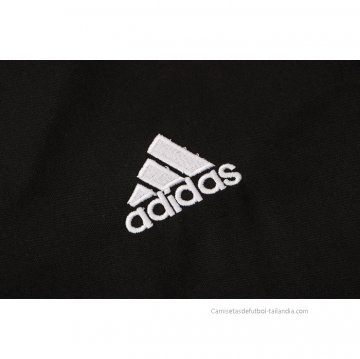Camiseta Polo del Manchester United 2021-2022 Negro y Rojo