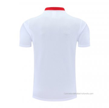 Camiseta Polo del Manchester United 2022-2023 Blanco