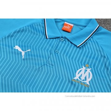 Camiseta Polo del Olympique Marsella 2022-2023 Azul