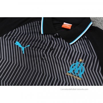 Camiseta Polo del Olympique Marsella 2022-2023 Gris