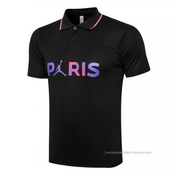 Camiseta Polo del Paris Saint-Germain 2021-2022 Negro Camiseta Polo del Paris Saint-Germain 2021-2022 Negro