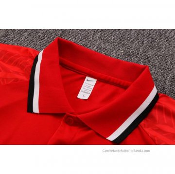 Camiseta Polo del Paris Saint-Germain 2022-2023 Rojo