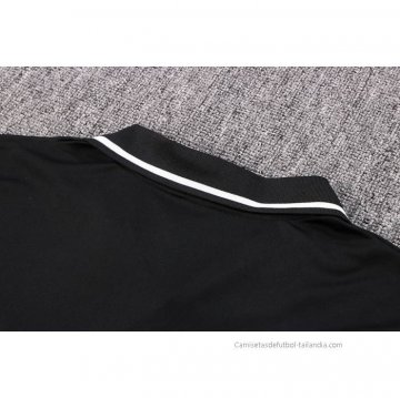 Camiseta Polo del Paris Saint-Germain Jordan 2022-2023 Negro
