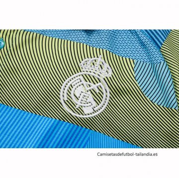 Camiseta Polo del Real Madrid 2025-2026 Azul Verde