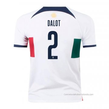 2ª Camiseta Portugal Jugador Dalot 2022 2ª Camiseta Portugal Jugador Dalot 2022