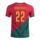 1ª Camiseta Portugal Jugador Diogo Costa 2022