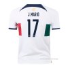 2ª Camiseta Portugal Jugador J.Mario 2022