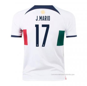 2ª Camiseta Portugal Jugador J.Mario 2022 2ª Camiseta Portugal Jugador J.Mario 2022