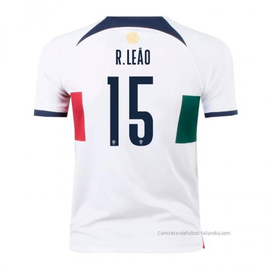 2ª Camiseta Portugal Jugador R.Leao 2022 - Haga un click en la imagen para cerrar