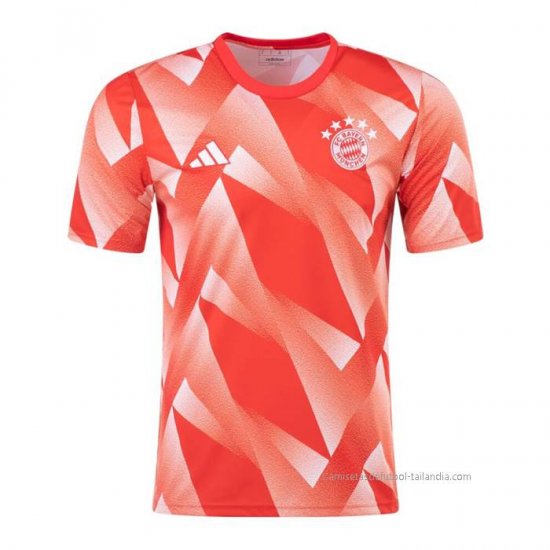 Camiseta Pre Partido del Bayern Munich 2023 Rojo - Haga un click en la imagen para cerrar