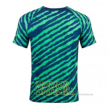 Camiseta Pre Partido del Brasil 2022 Verde