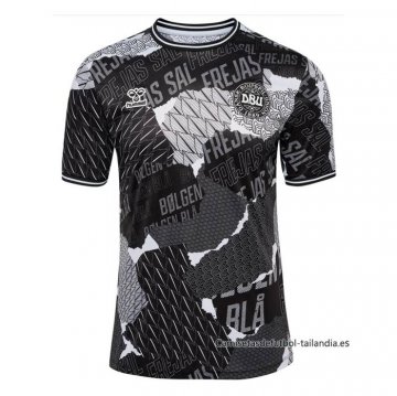 Camiseta Pre Partido del Dinamarca 2024 Negro Camiseta Pre Partido del Dinamarca 2024 Negro