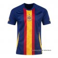 Camiseta Pre Partido del Espana 2024 Azul